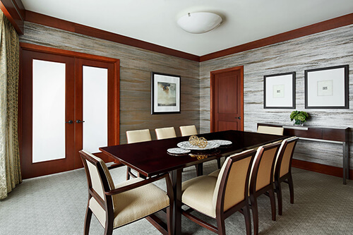 木皮飾面拼裝門