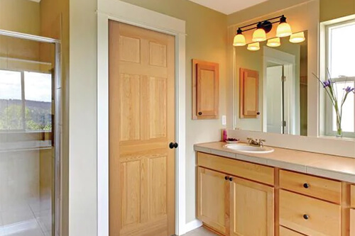 木皮飾面拼裝門