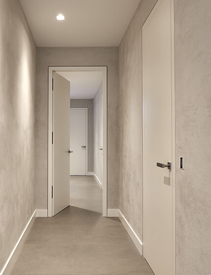 實(shí)色漆飾面平板門(mén)