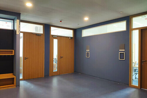 木皮飾面平板門(mén)