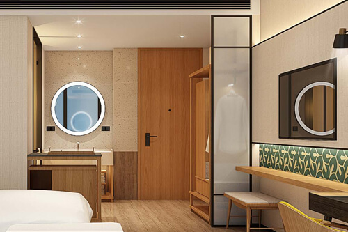 木皮飾面平板門(mén)